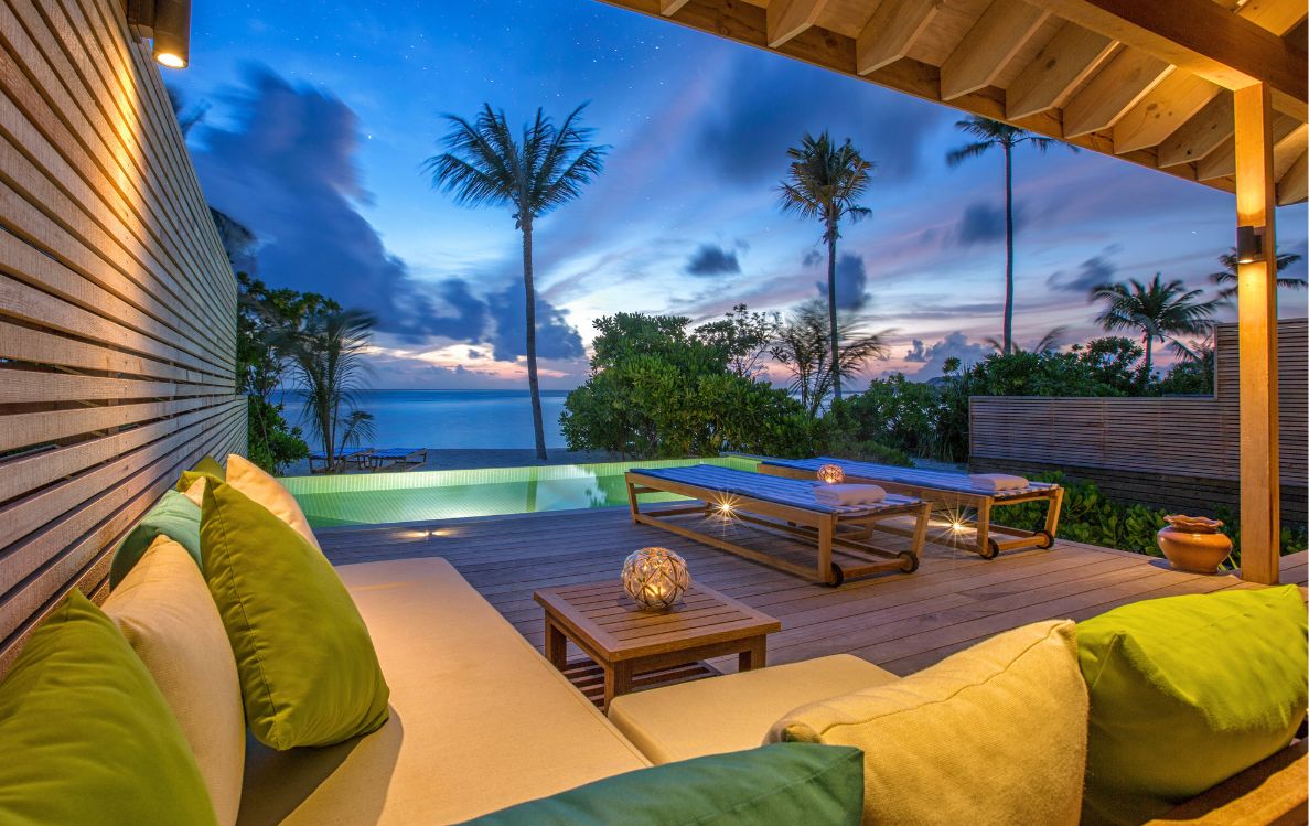 Beach Sunset Pool Villa