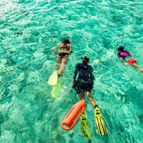 Snorkelling at COMO Maalifushi