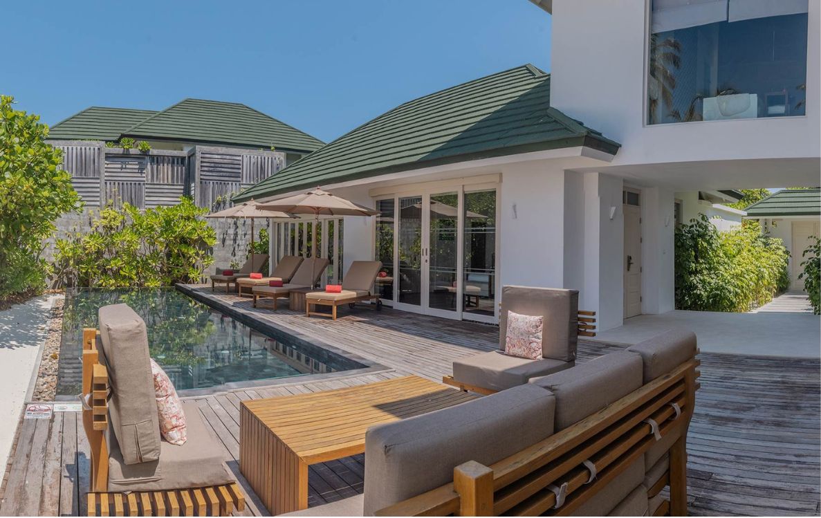 Two Bedroom Beach Residence with Pool
