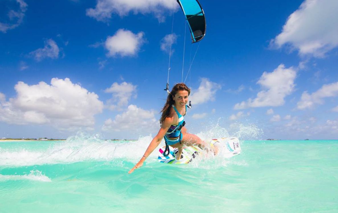 Kitesurfing