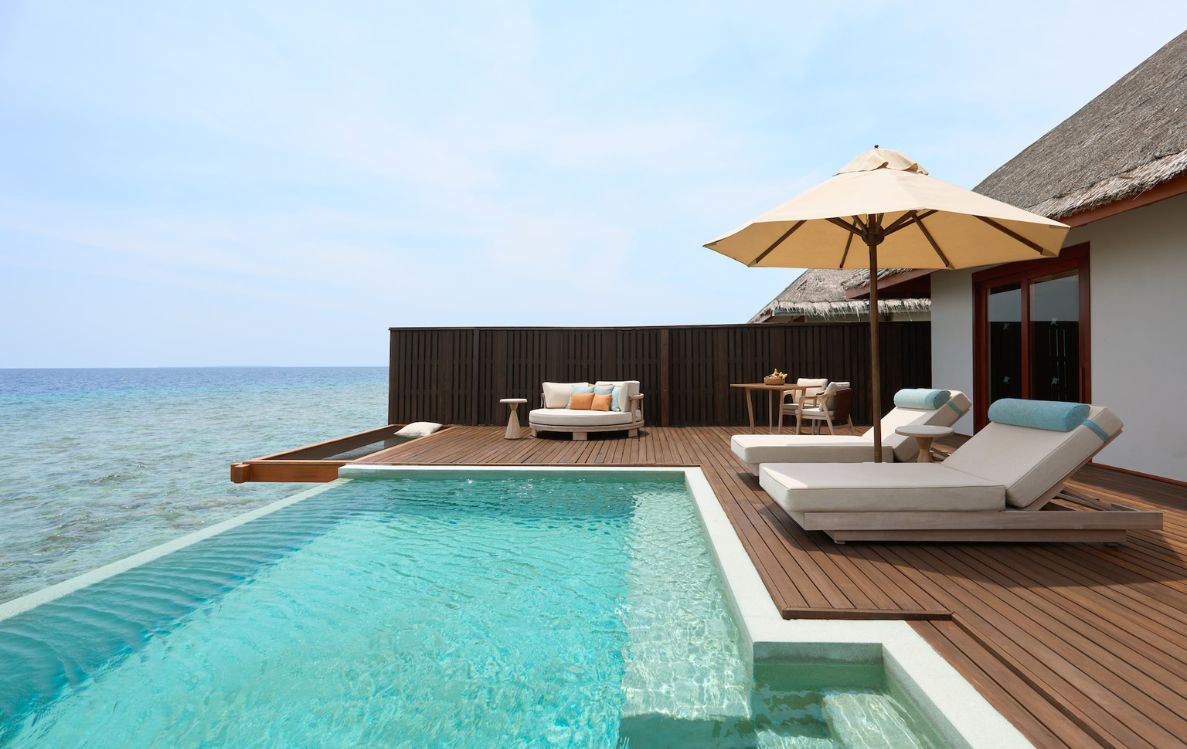 Two Bedrooms Overwater Pool Pavilion