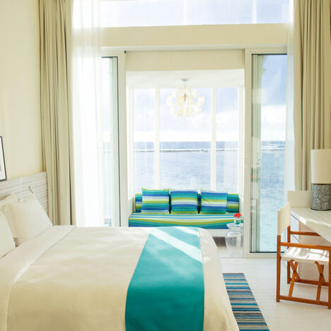 Two Bedroom Overwater Pavilion - Upstairs