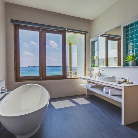 water villa bath