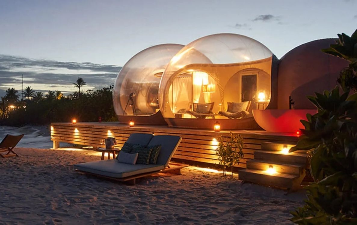 Beach Bubble Experience
