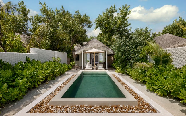 Beach Villa With Pool