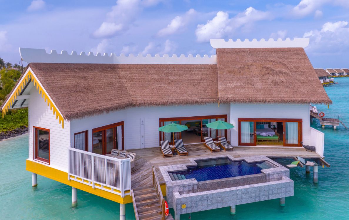 2-Bedroom Overwater Villa with Pool
