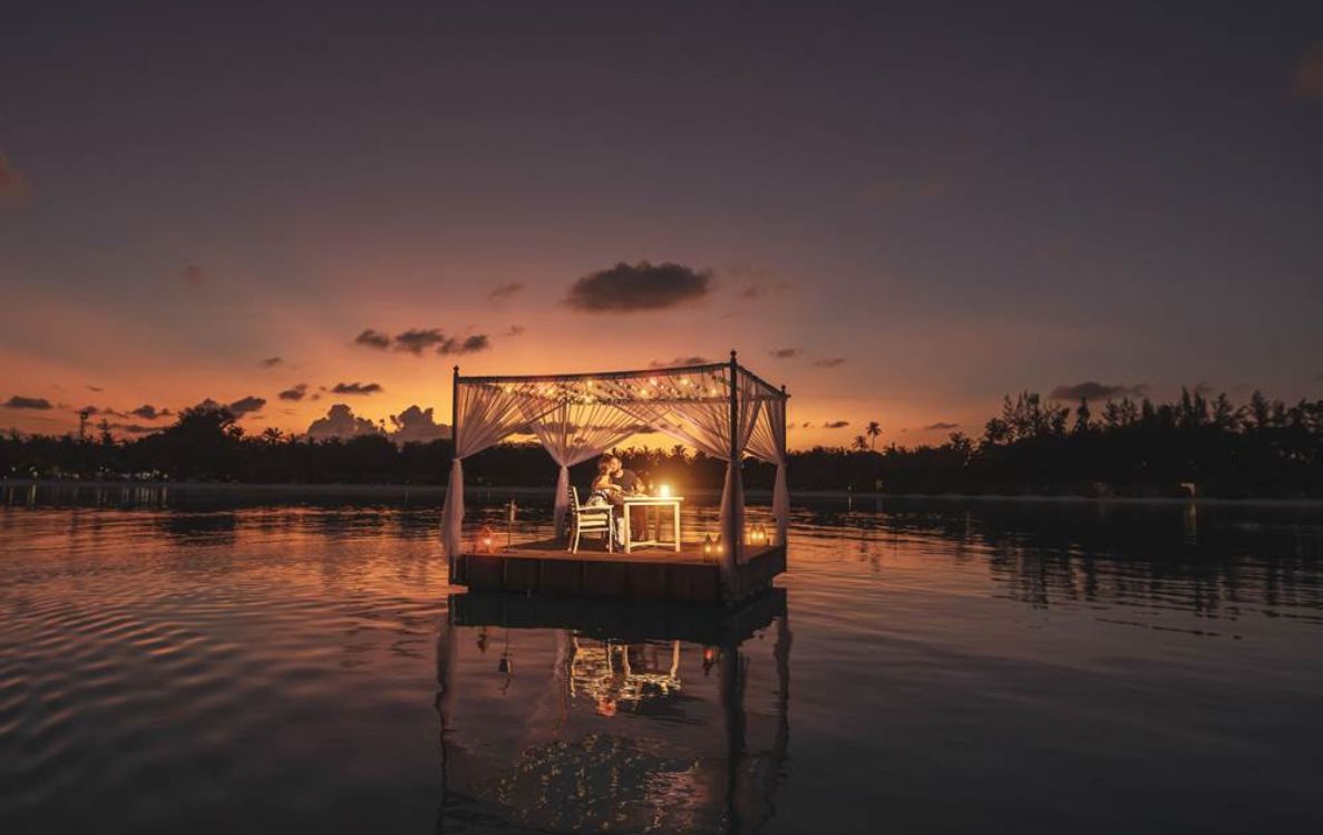 Floating Platform Dinner