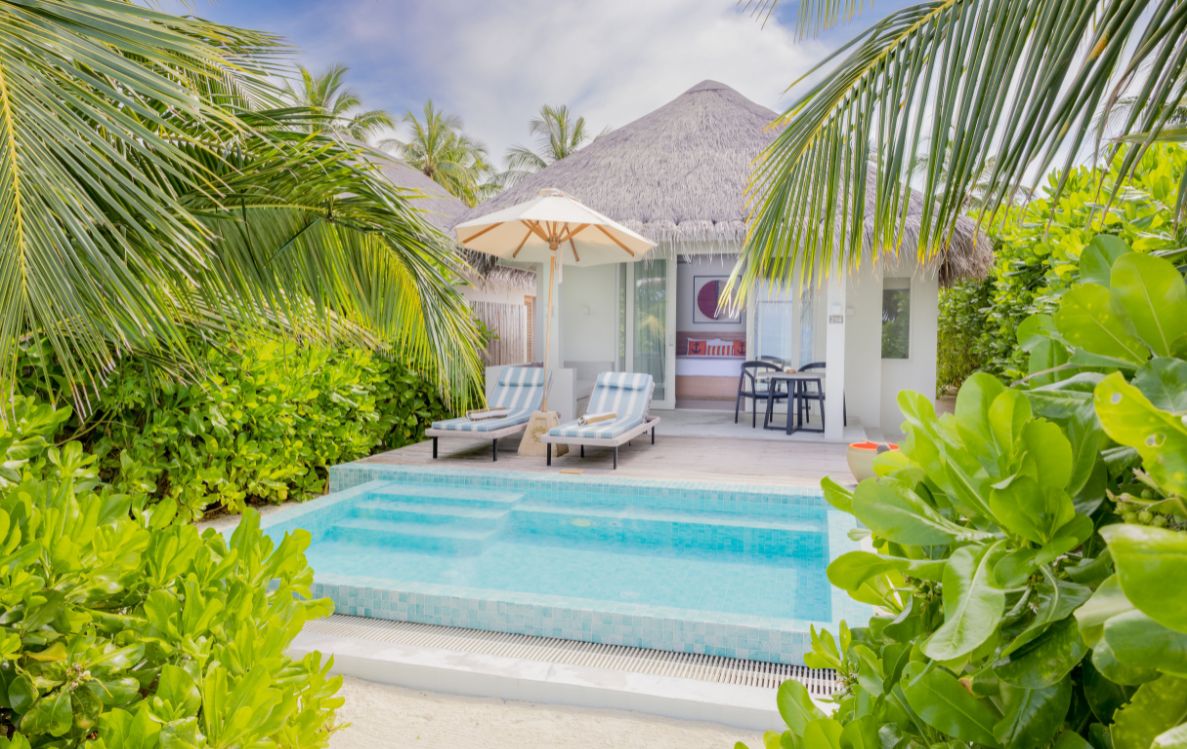 Beach Villa with Pool