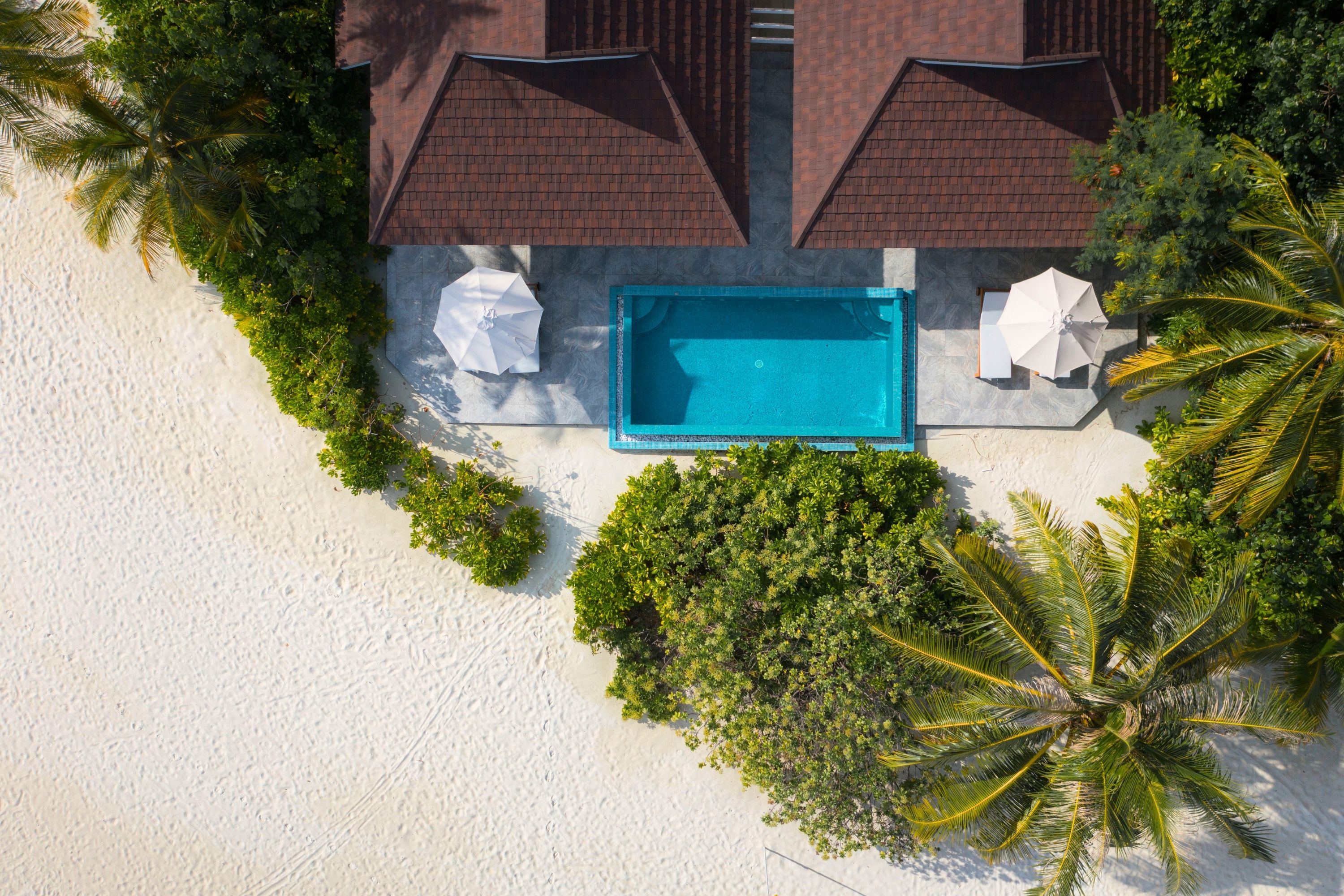 Two-Bedroom Beach Villa with Pool