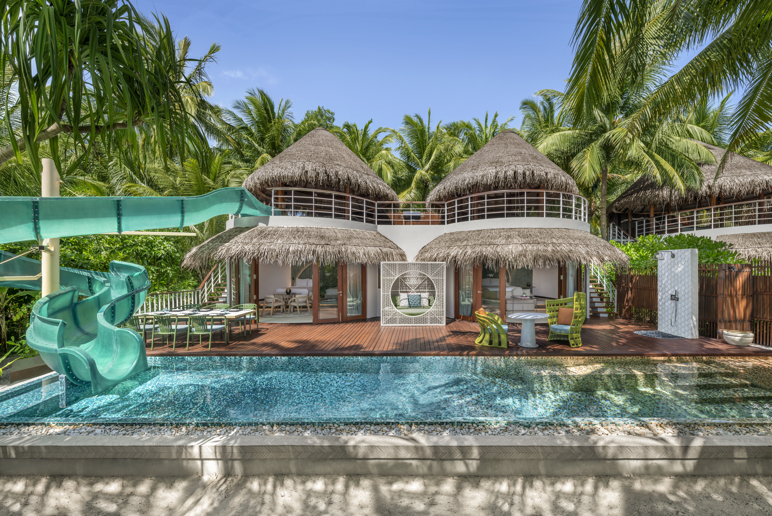 Oasis Beach Two-Bedroom Villa (with Slide)