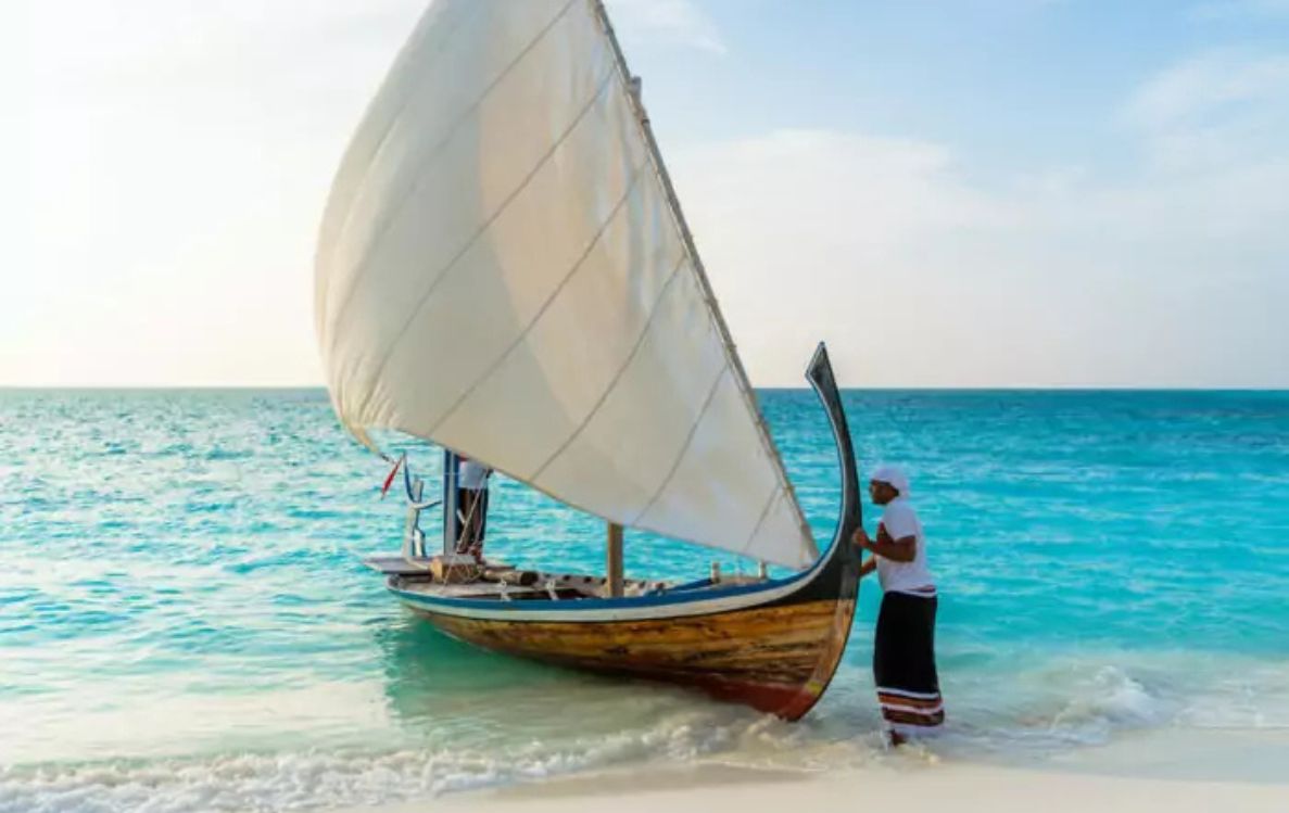 Traditional 'Dhoni' Sailing