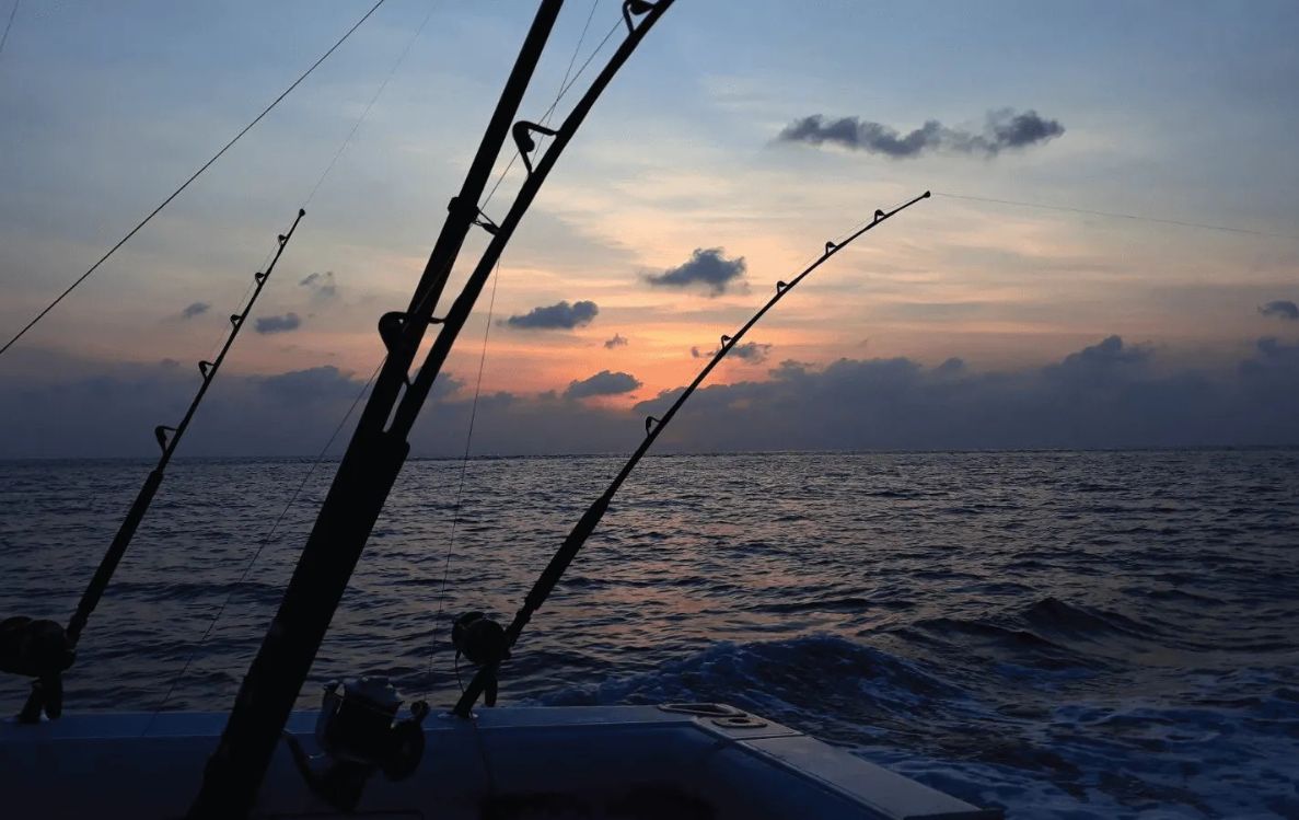Maldivian Sunset Fishing