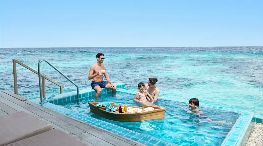 Club Sunset Overwater Pool Villa