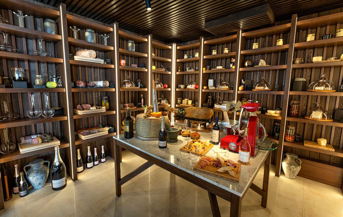 Wine Cellar and Cheese Room