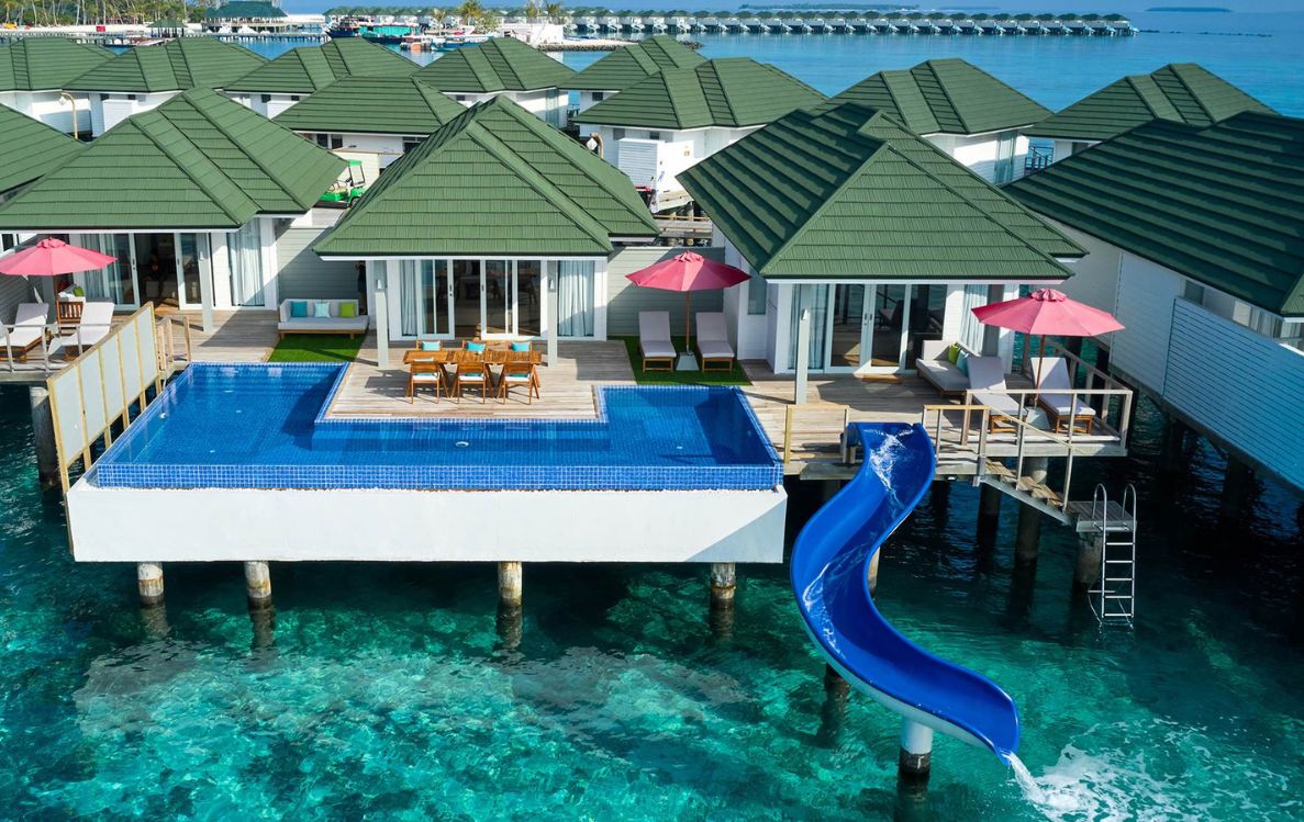 3 Bedroom Lagoon Villa with Pool + Slide