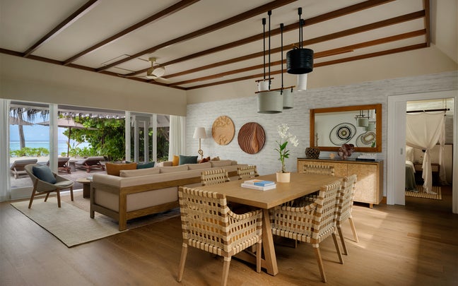 Three Bedroom Beach Villa Suite With Pool
