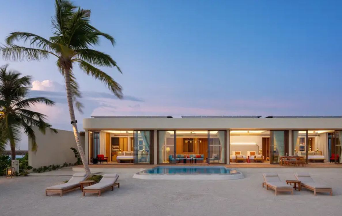 Three-Bedroom Sunset Beach Pool Residence