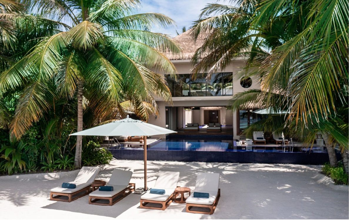 Three Bedroom Beach Pavilion with Pool