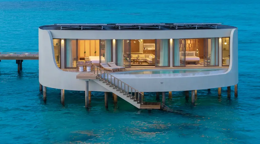 Grand Two Bedroom Overwater Pool Villa