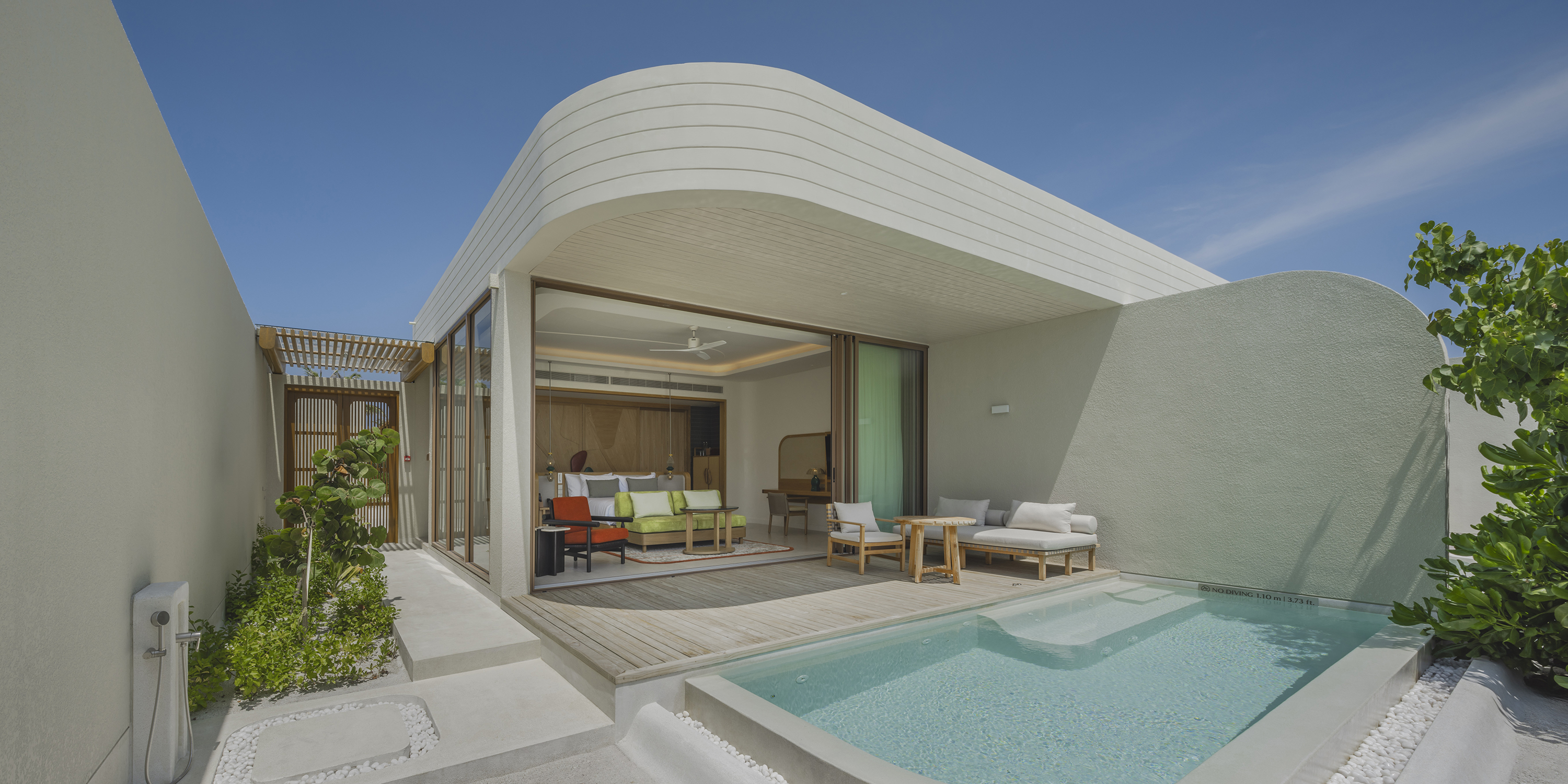 Two-Bedroom Family Sunset Beach Pool Villa