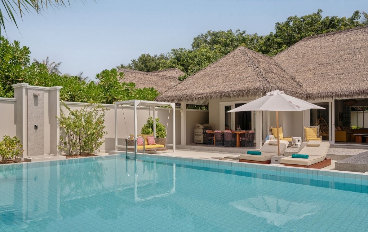 Two Bedroom Beach Villa with Pool